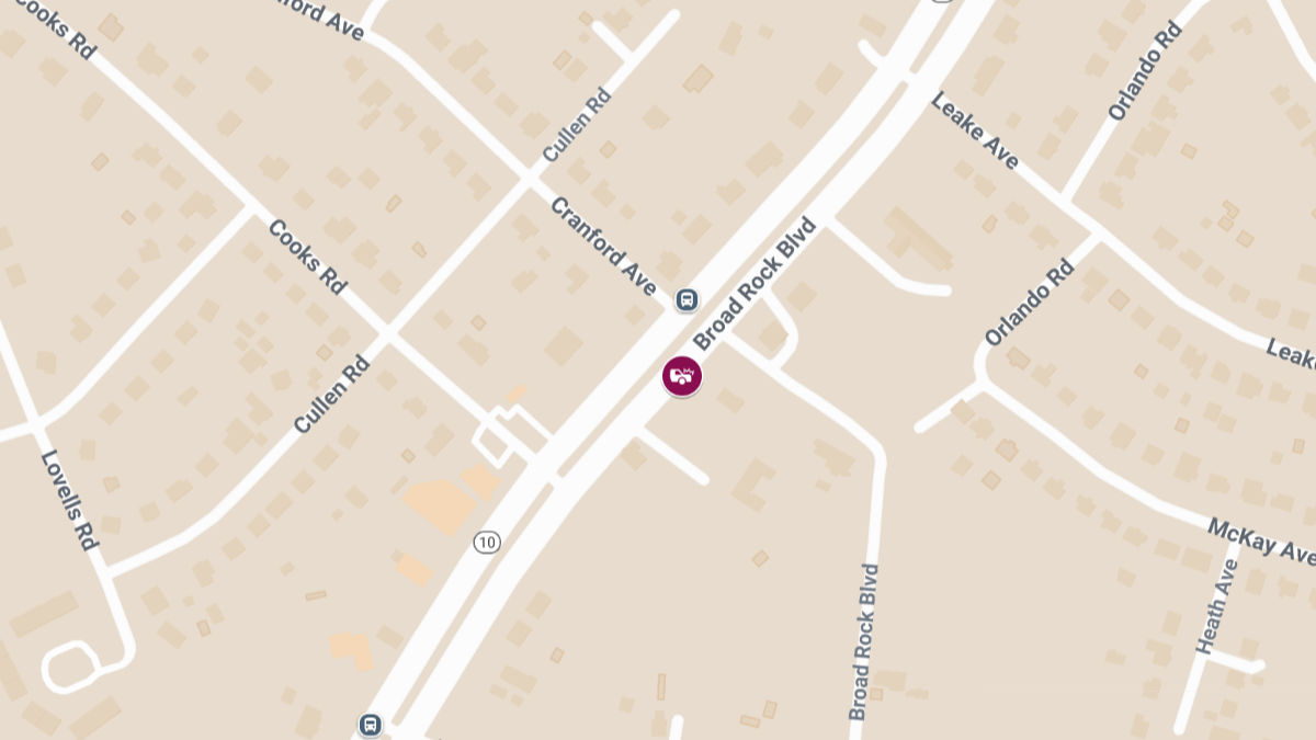 Injury Crash Reported on 2200 block of Broad Rock Boulevard