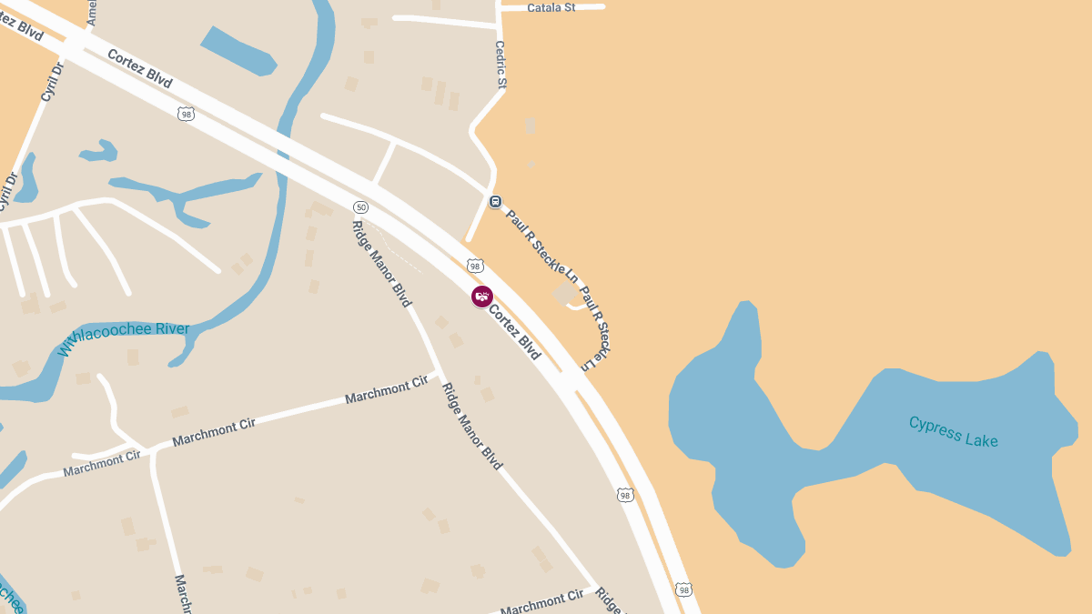 Injury Crash Reported on 32409 Cortez Blvd