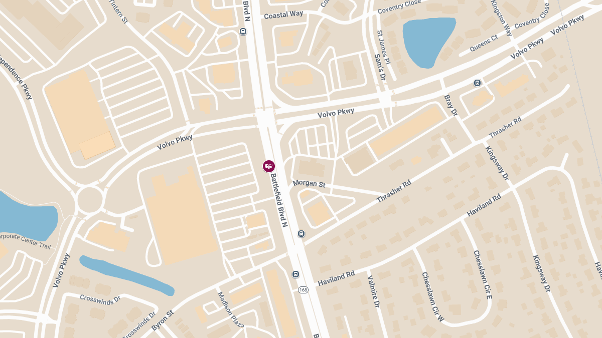 Injury Crash Reported on Battlefield Blvd N Near Volvo Pkwy