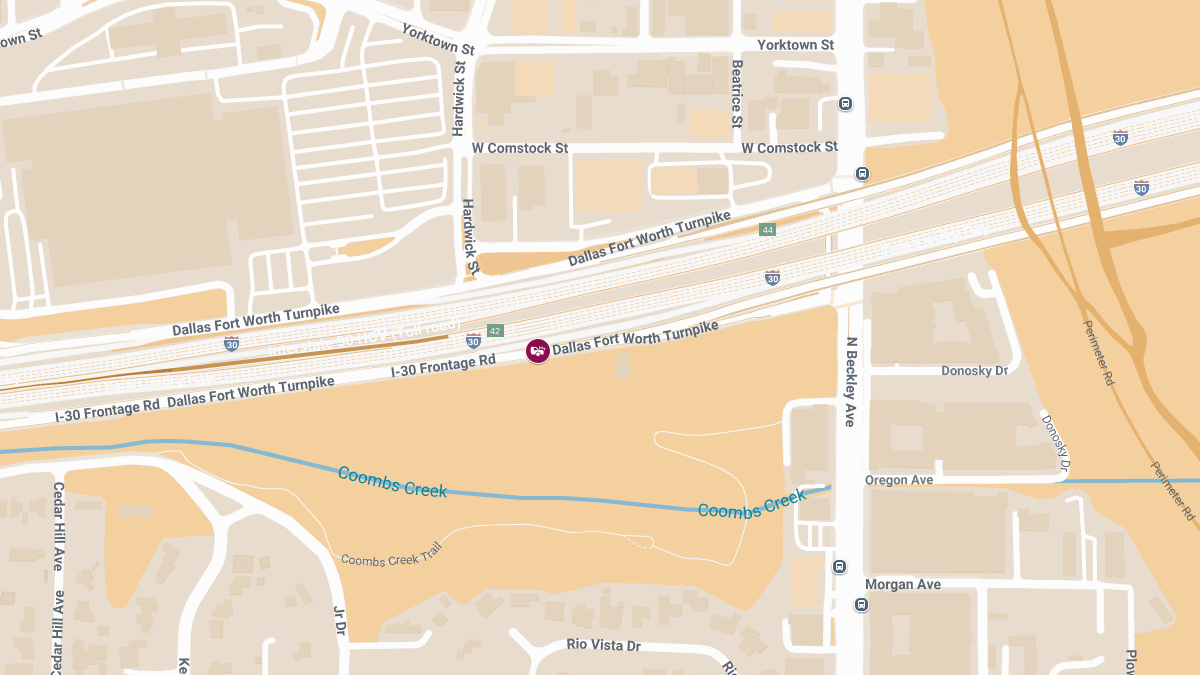 Injury Crash Reported on Dallas Fort Worth Tpk near Kessler