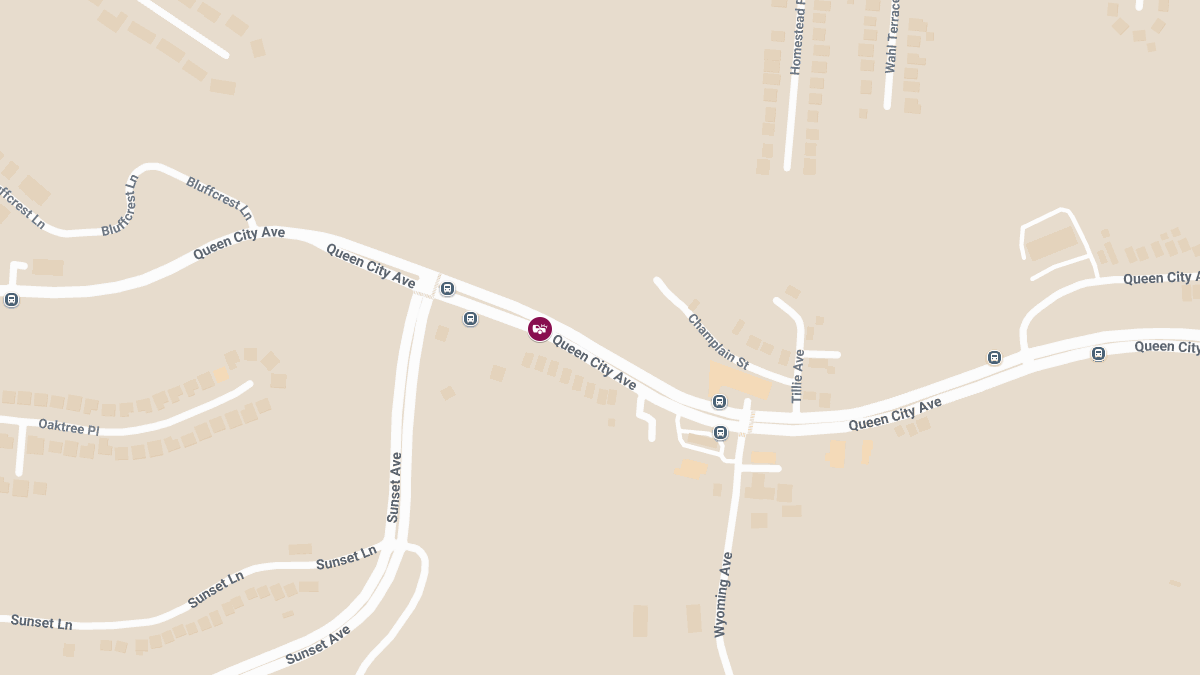 Injury Crash Reported on Queen City Ave