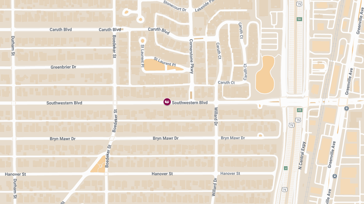 Injury Crash Reported on Southwestern Blvd 