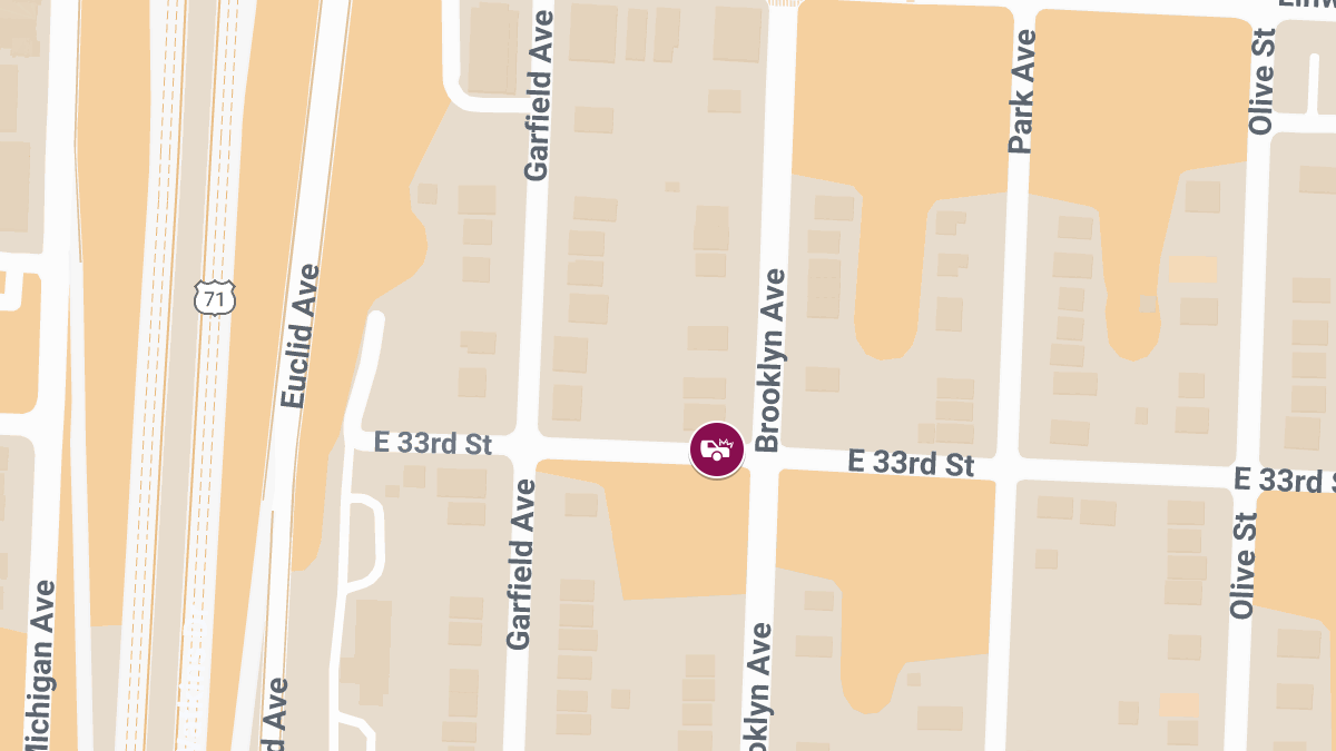 Injury Crash at E 33rd St and Brooklyn Ave