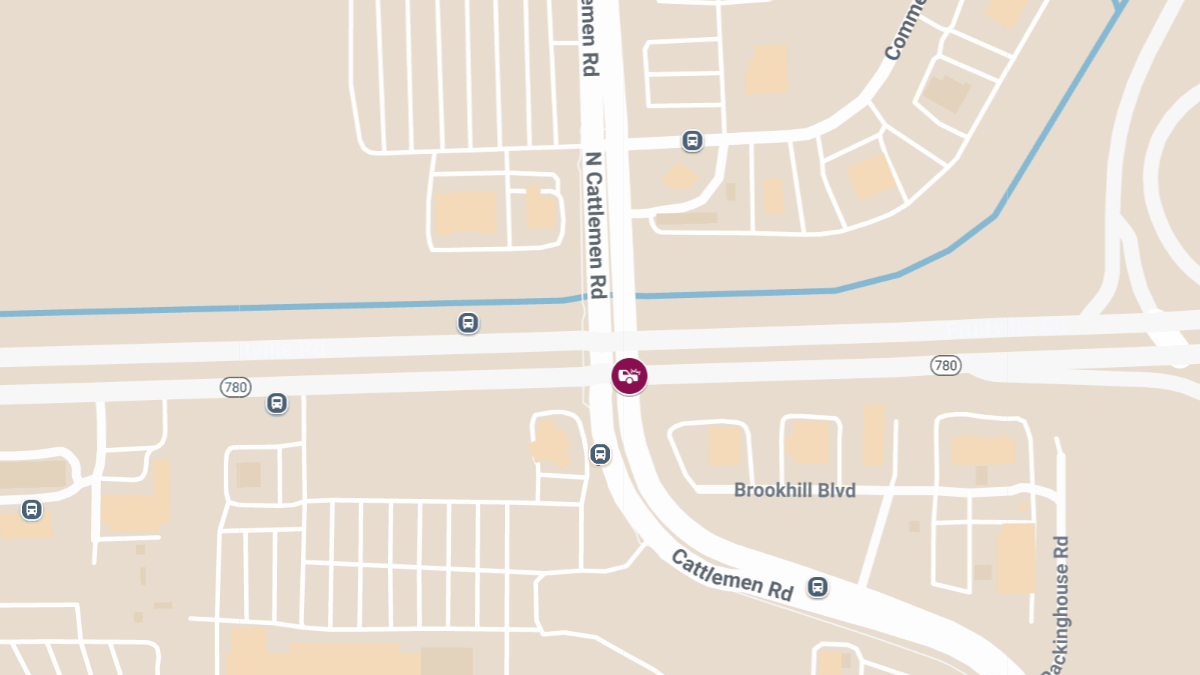 Injury Crash at Fruitville Rd and Cattlemen Rd