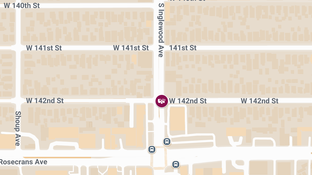 Injury Crash at Inglewood Ave & W 142nd St