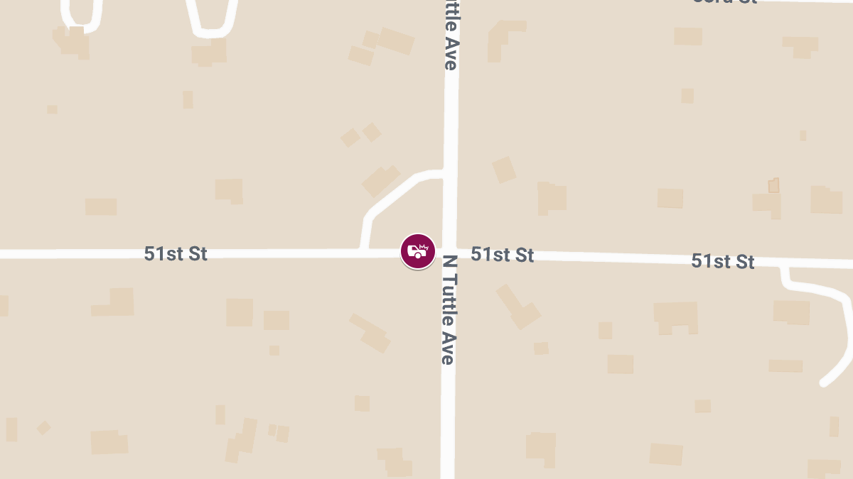 Injury Crash at N Tuttle Ave and 51st St