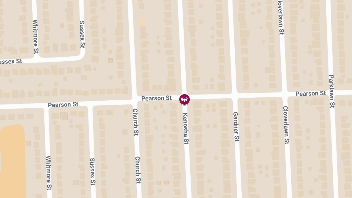 Injury Crash at Pearson and Freeland