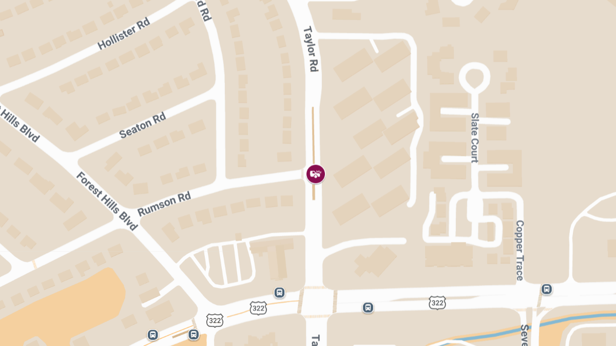 Injury Crash at Rumson Rd & N Taylor Rd
