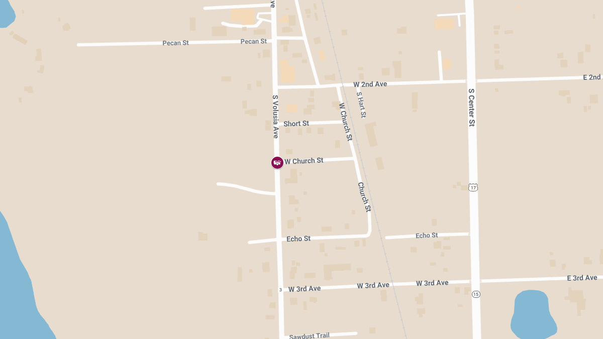 Injury Crash at S Volusia Ave and Church St W