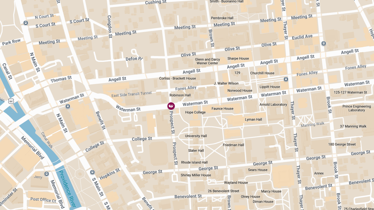 Injury Crash at Waterman St & Prospect St