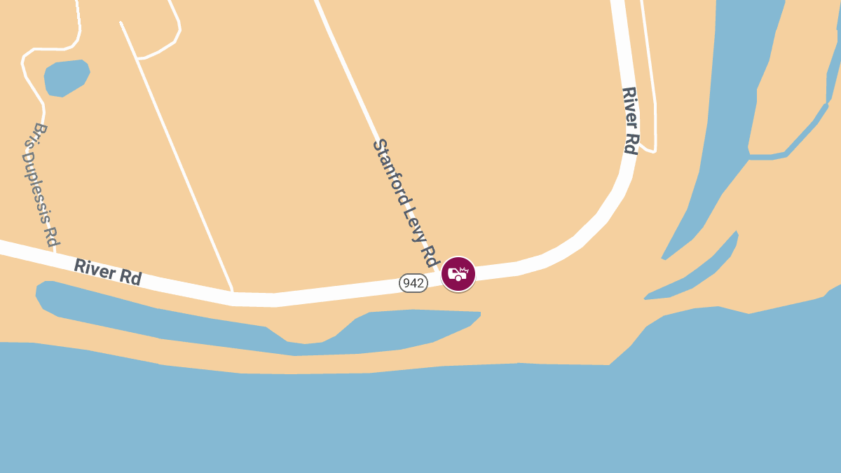 Injury Crash on Hwy 942 at Stanford Levy Rd