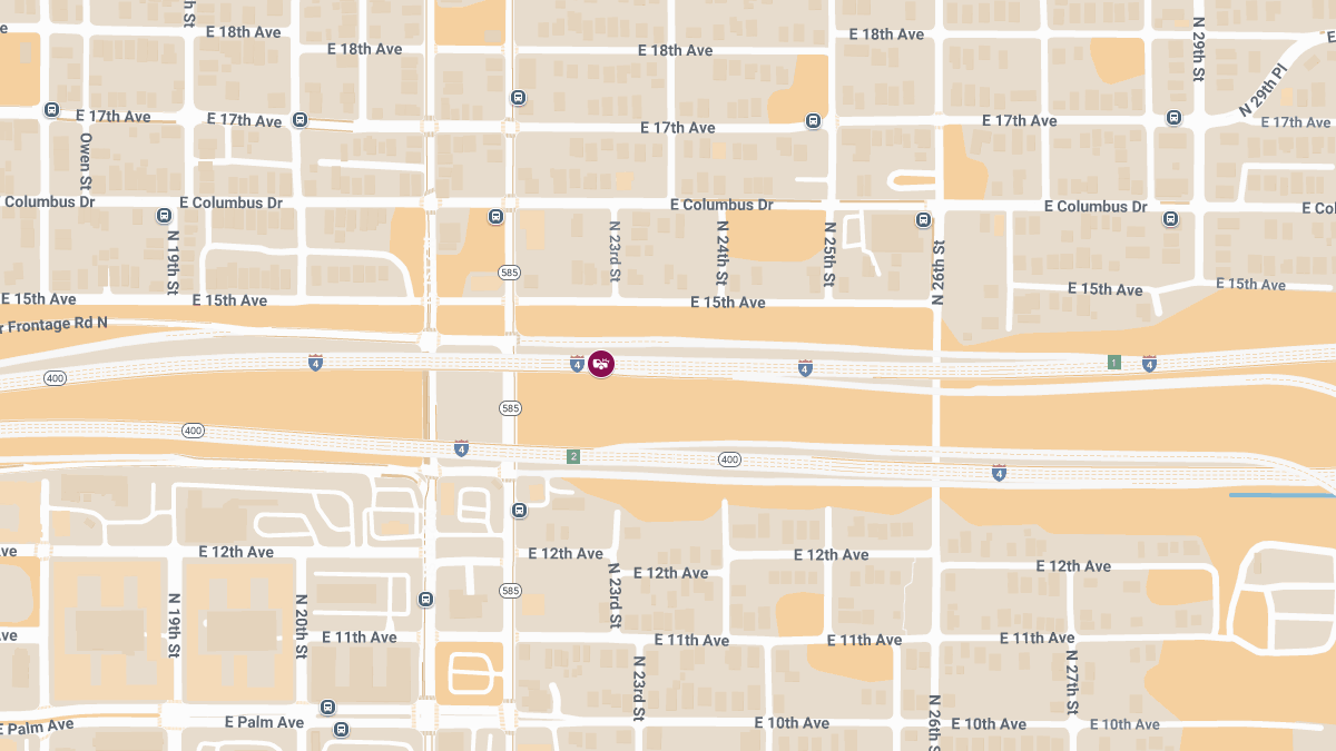 Injury Crash on I-4 Connector NB Early Thursday Morning