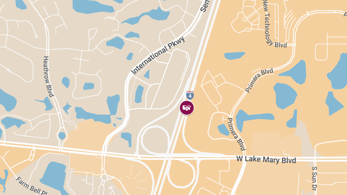 Injury Crash on I-4 WB Near MM 97