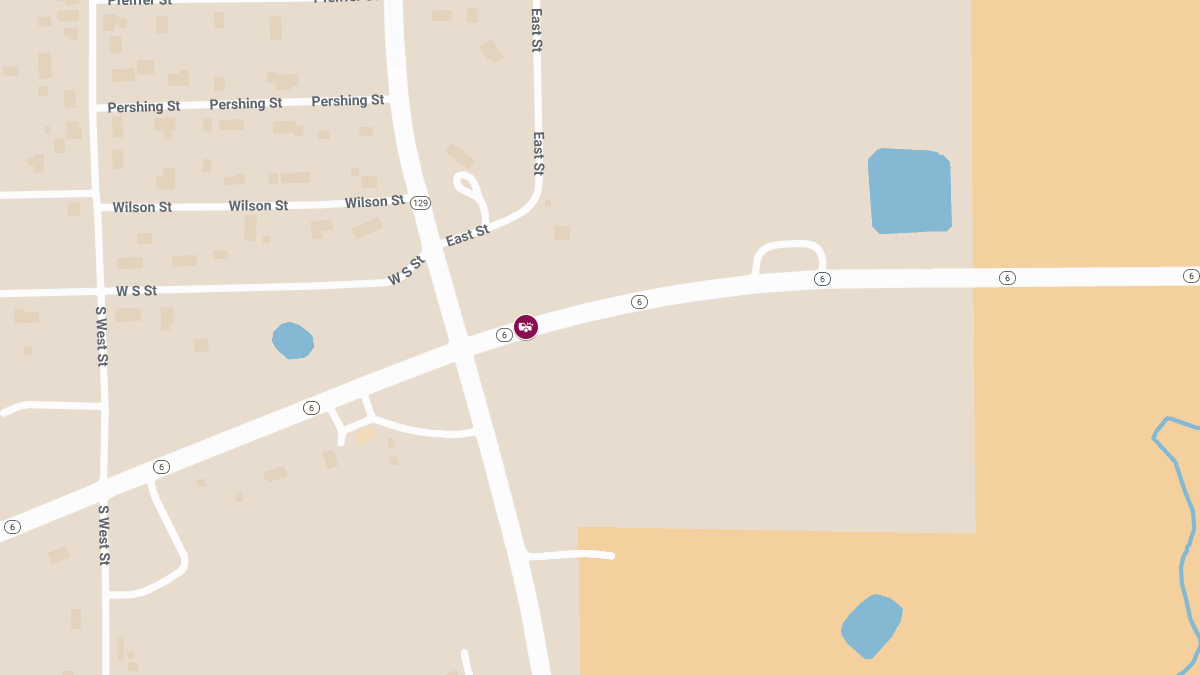 Injury Crash on MO-6 West of Green City Involving Two Vehicles
