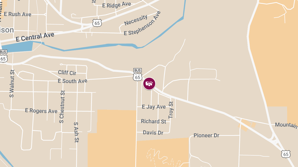 Injury Crash on US Hwy 65 Near Hwy 980