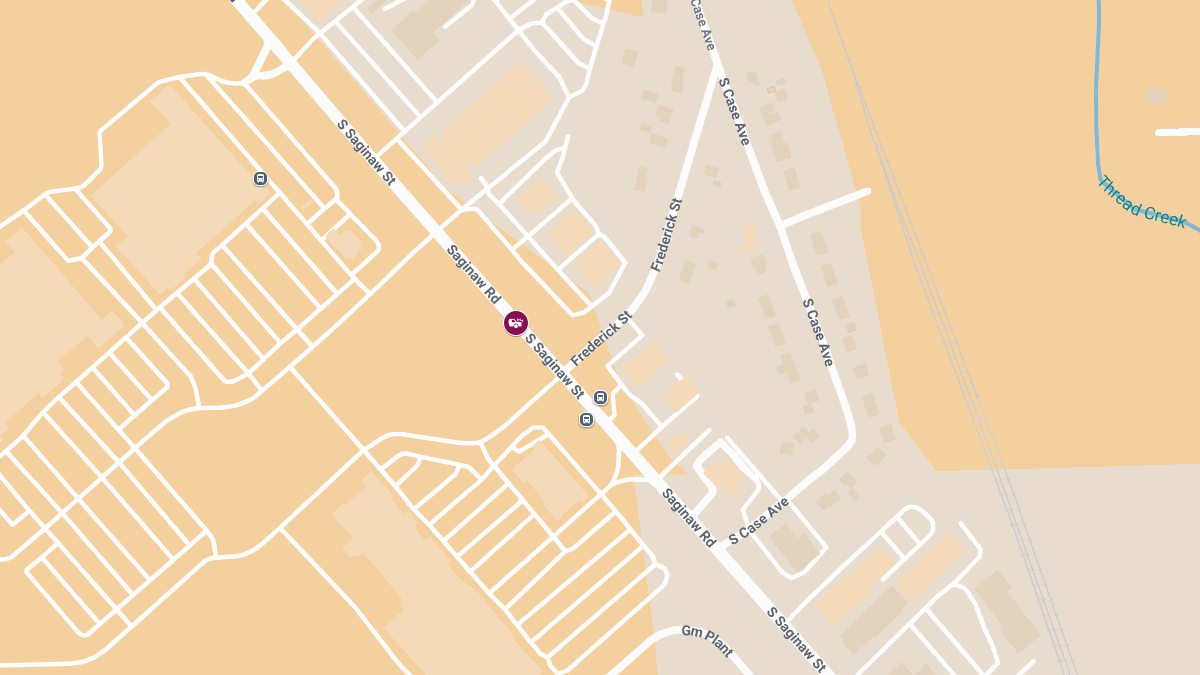 Injury Reported in Crash Near Staples on S Saginaw Rd