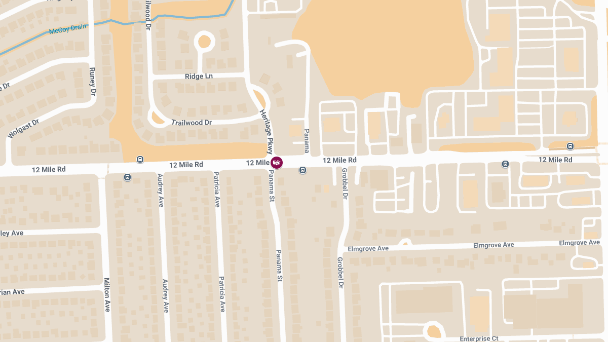 Injury Reported in Crash at 12 Mile Rd & Heritage Pkwy