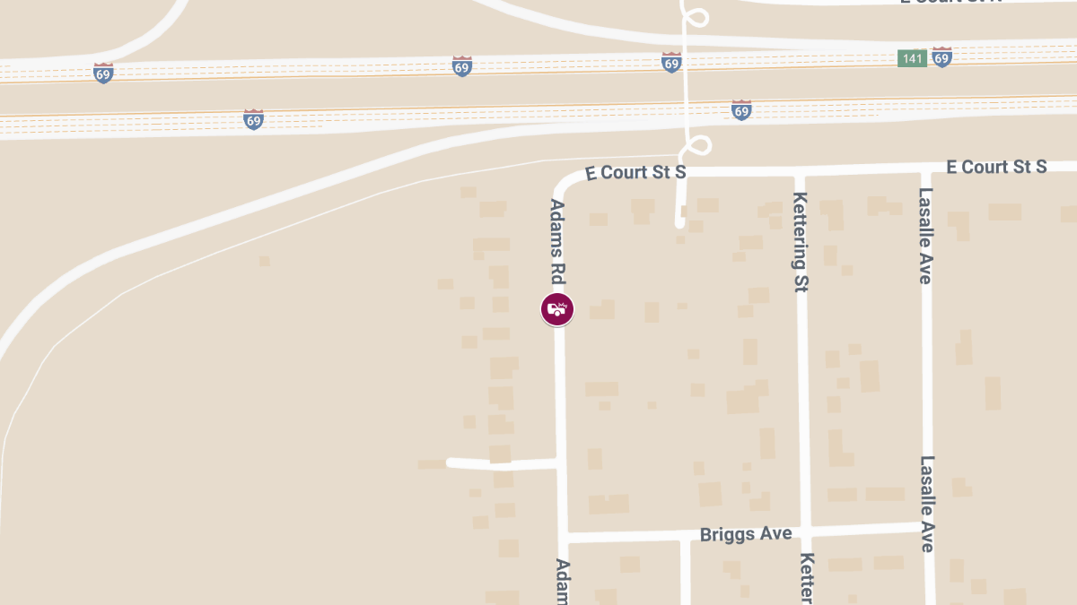 Injury Reported in Crash on 1000 block of Adams Rd