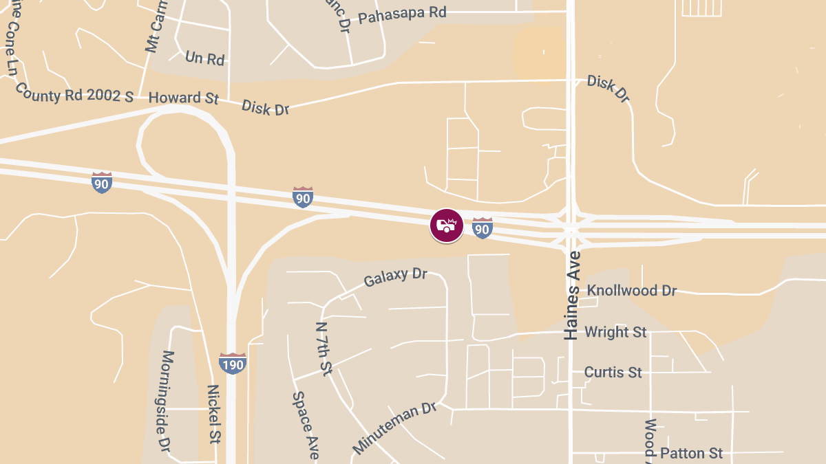 Injury Reported in Crash on I-90 Near MM 67