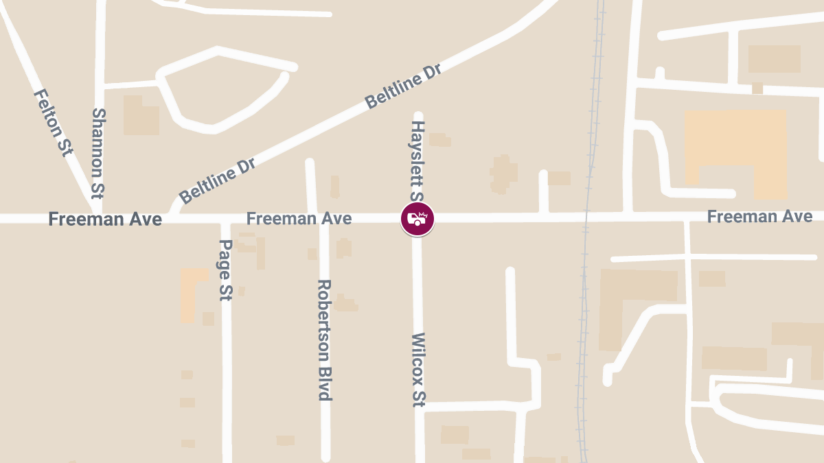 Injury Reported in Overnight Collision at Wilcox St & Freeman Ave