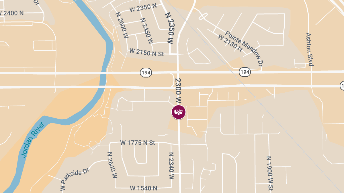 Injury Reported in Traffic Collision Near N 2300 W