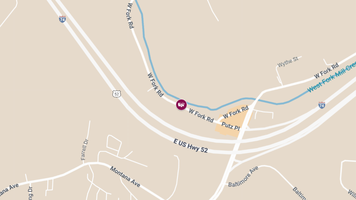 Injury Reported in Vehicle Crash Near West Fork Rd & Cod Ave