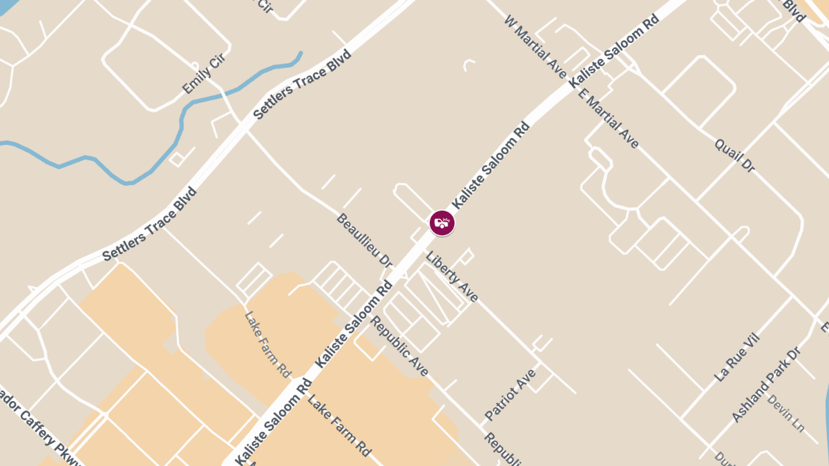 Major Injury Accident Reported on Kaliste Saloom Rd