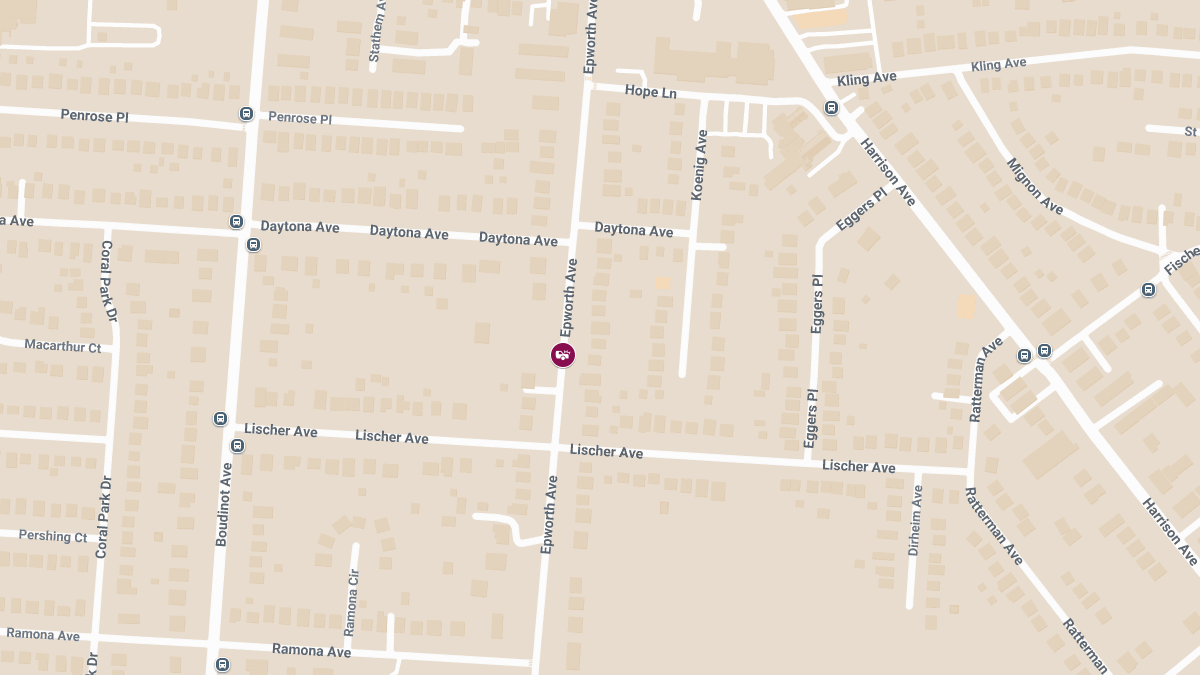 Man Injured in Crash at Epworth Ave & Meyer Ave