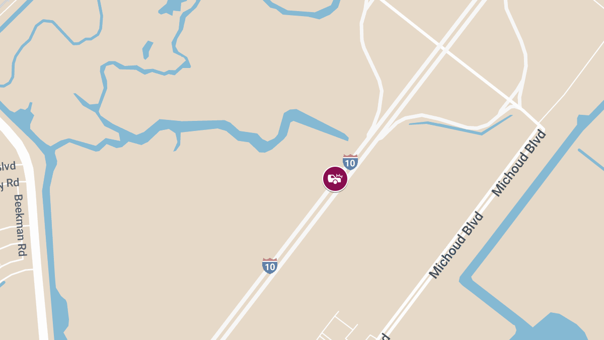 Medical Emergency Follows Accident on I-10 East Near Michoud On-Ramp