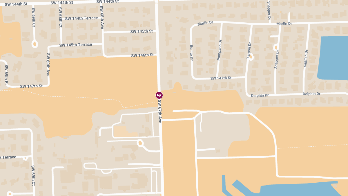 Medical Emergency Leads to Vehicle Accident on SW 67th Ave