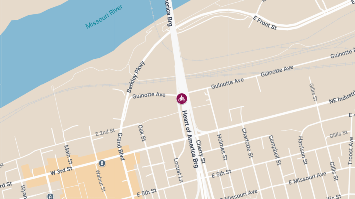 Motorcycle Accident Near Heart of A