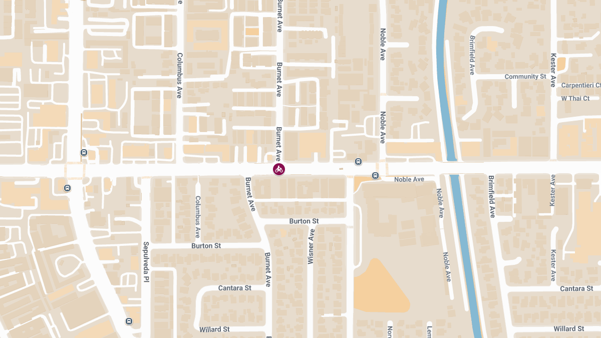 Motorcycle Crash at Roscoe Blvd & Burnet Ave Causes Injuries