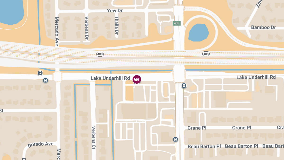 Motorcyclist Injured in Crash on Lake Underhill Rd