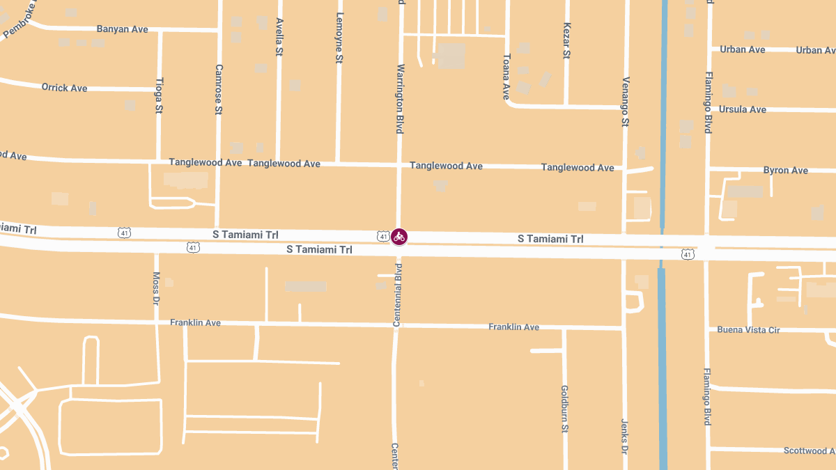 Motorcyclist Killed in Crash at Tamiami Trl and Warrington Blvd