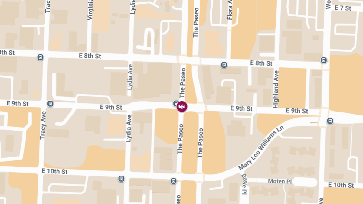 Motorcyclist Killed in Crash with Bus at E 9th St & The Paseo