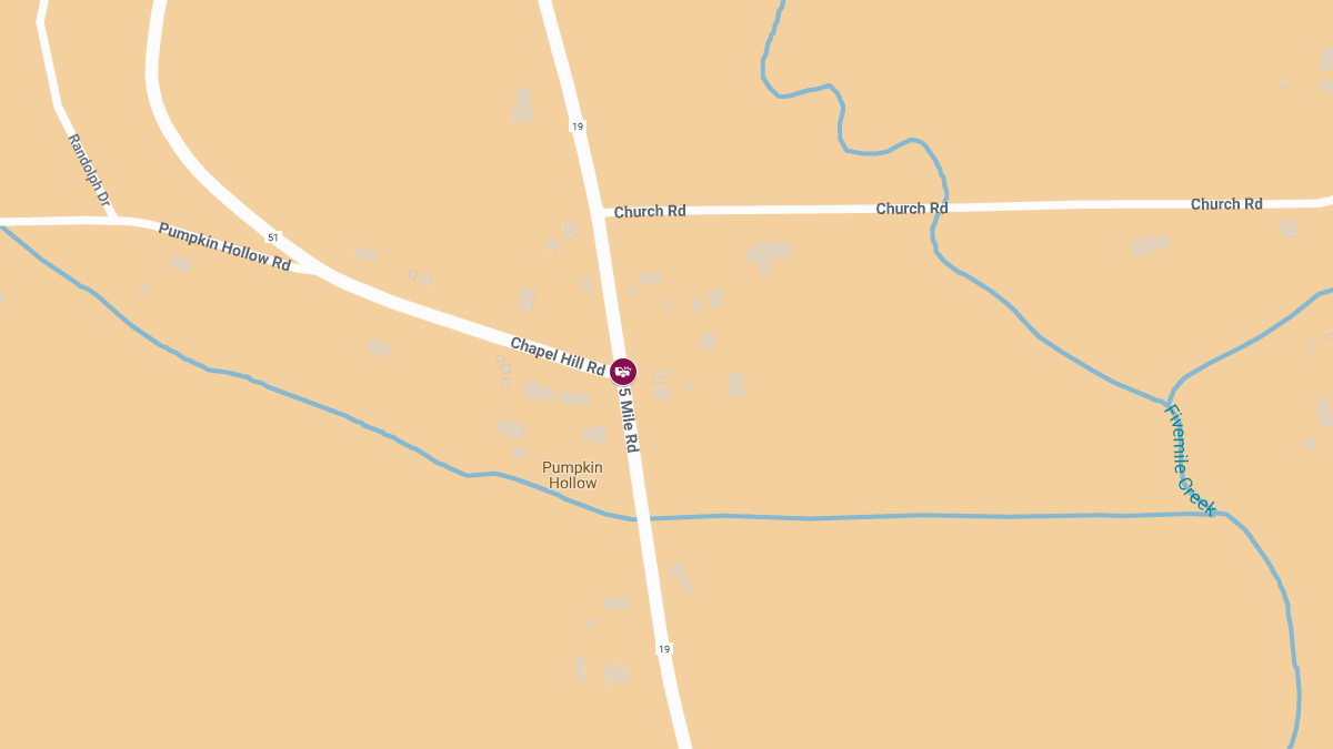 Multi-Vehicle Accident With Injuries at Chapel Hill Rd & 5 Mile Rd