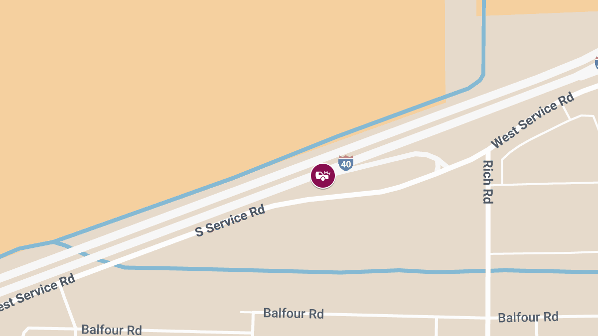 Multi-Vehicle Accident With Injury Blocks All EB Lanes on I-40 at MM 47.6