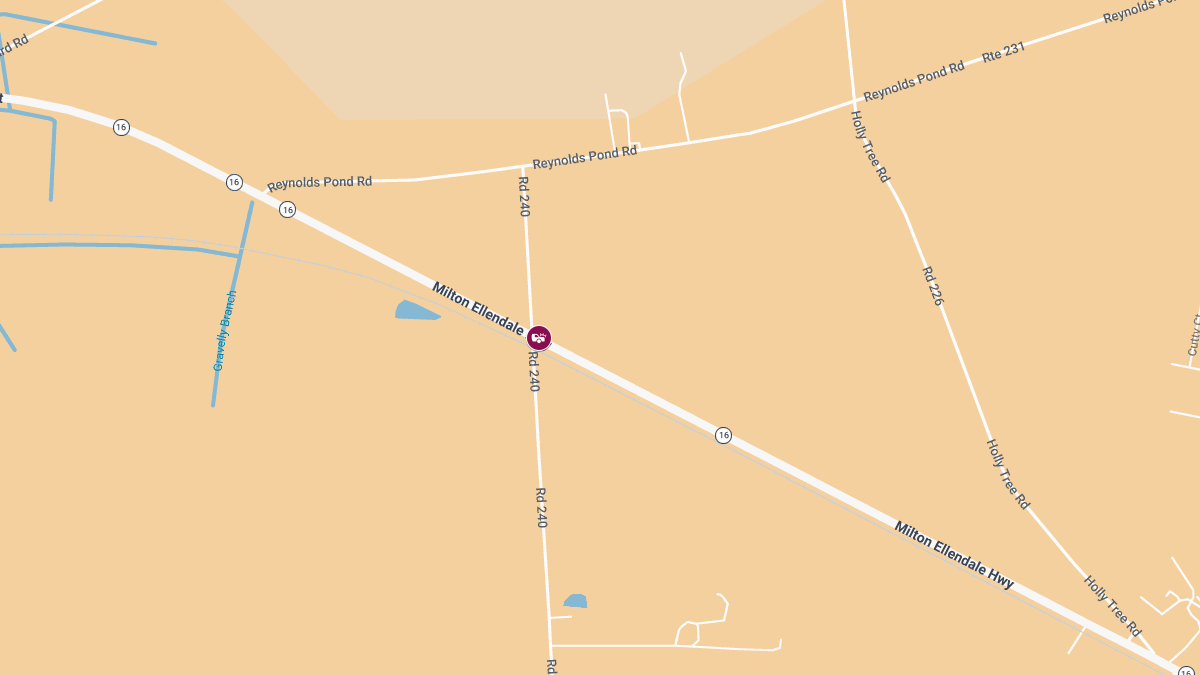 Multi-Vehicle Accident with Injuries at Milton Ellendale Hwy & Spicer Rd