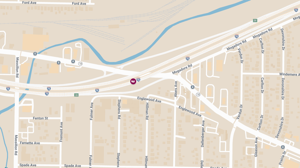 Multi-Vehicle Accident with Injuries on I-76 Near E Market St