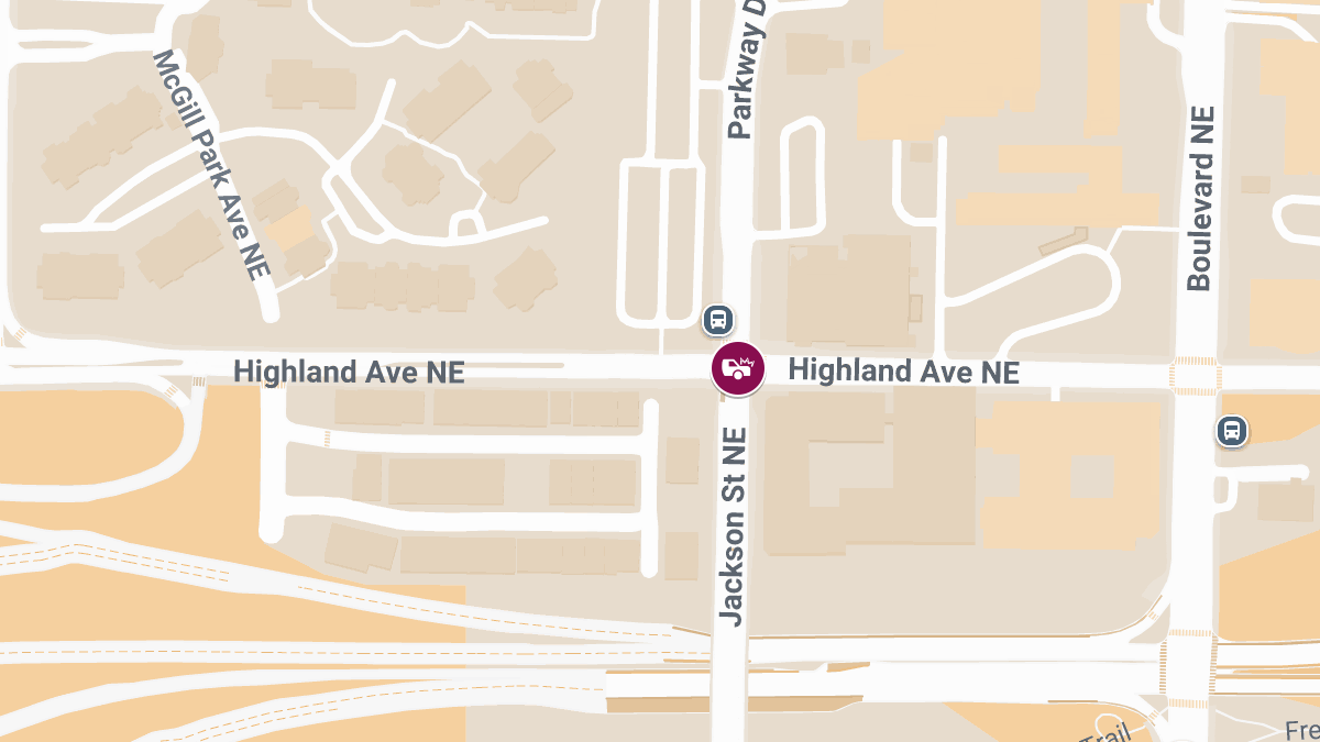 Multi-Vehicle Collision at Jackson St NE & Highland Ave NE Causes Injuries