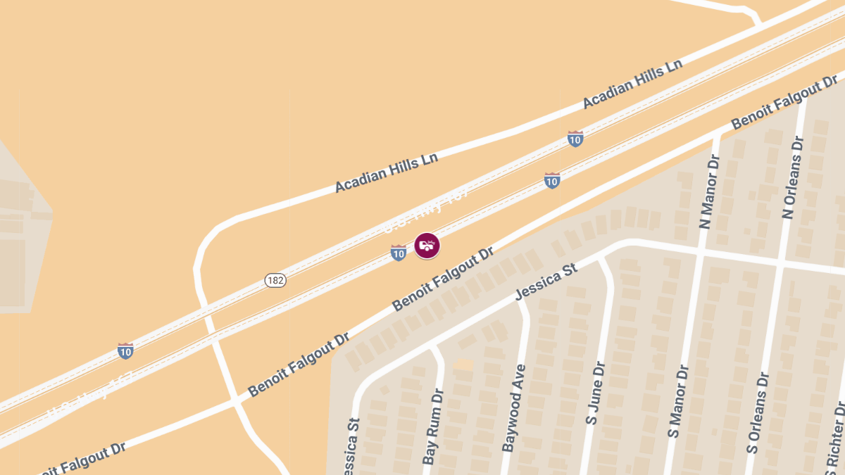 Multi-Vehicle Collision on I-10 Causes Injuries