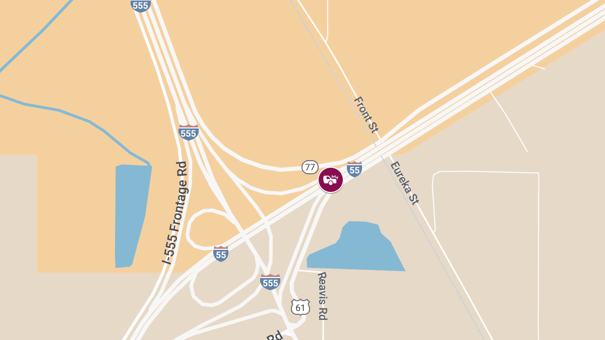 Multi-Vehicle Crash with Injuries on I-55 NB Near MM 40.7