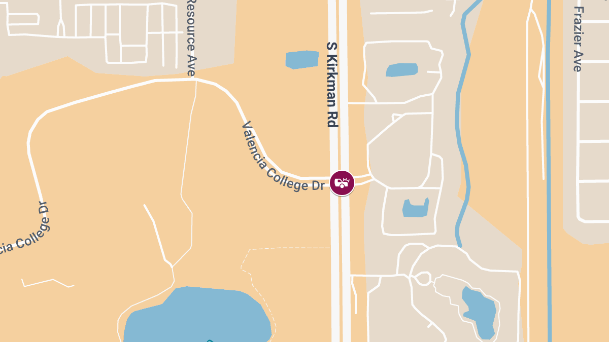 Multiple Injured in Accident at S Kirkman Rd and Valencia College Dr