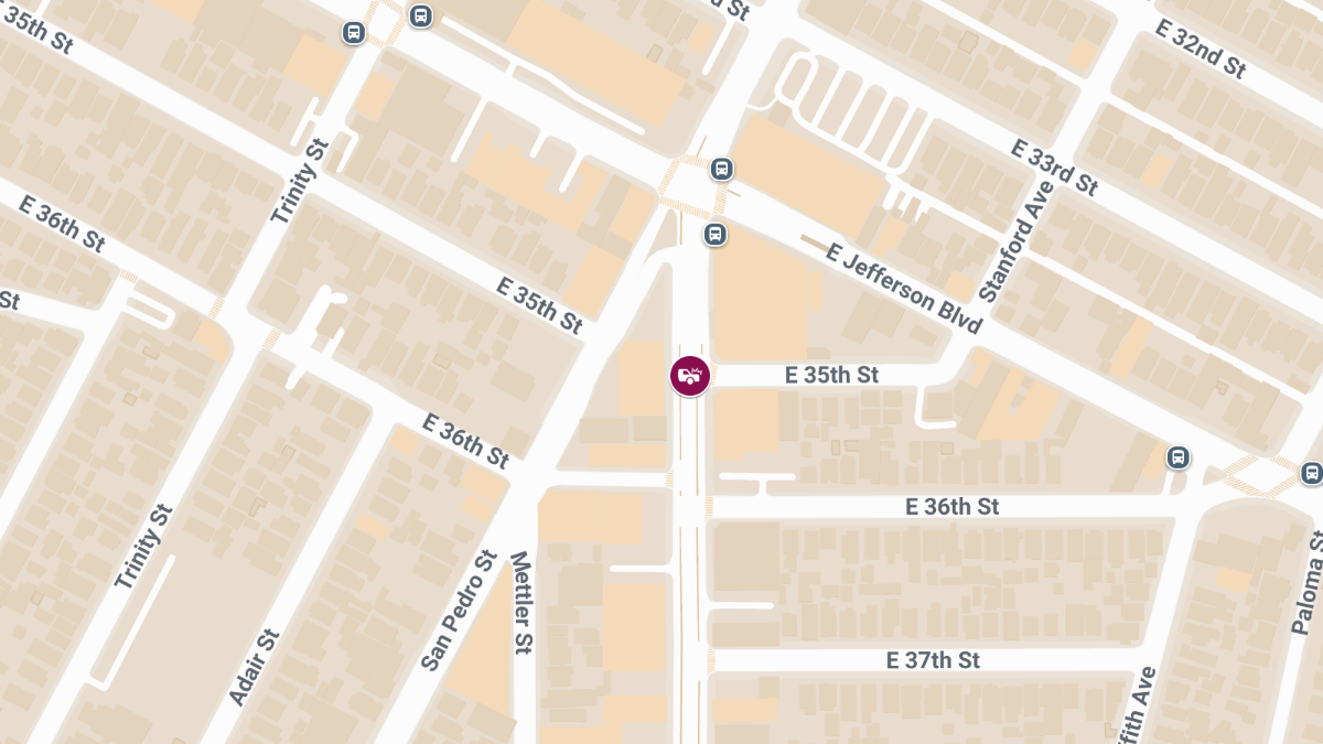 Multiple Injuries Reported After Hit-and-Run Crash at E 35th St & Avalon Blvd