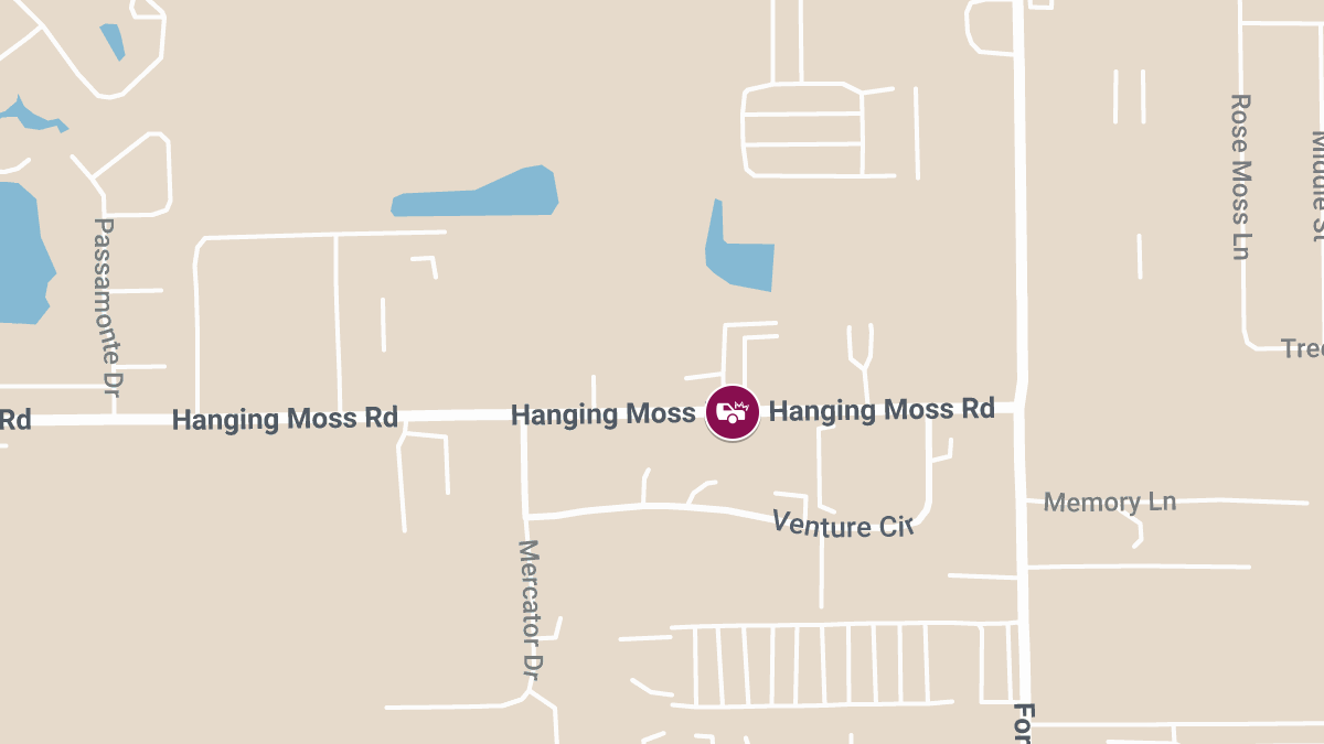 Multiple Injuries Reported in Multi-Vehicle Crash on Hanging Moss Rd Near S Cimarron Blvd