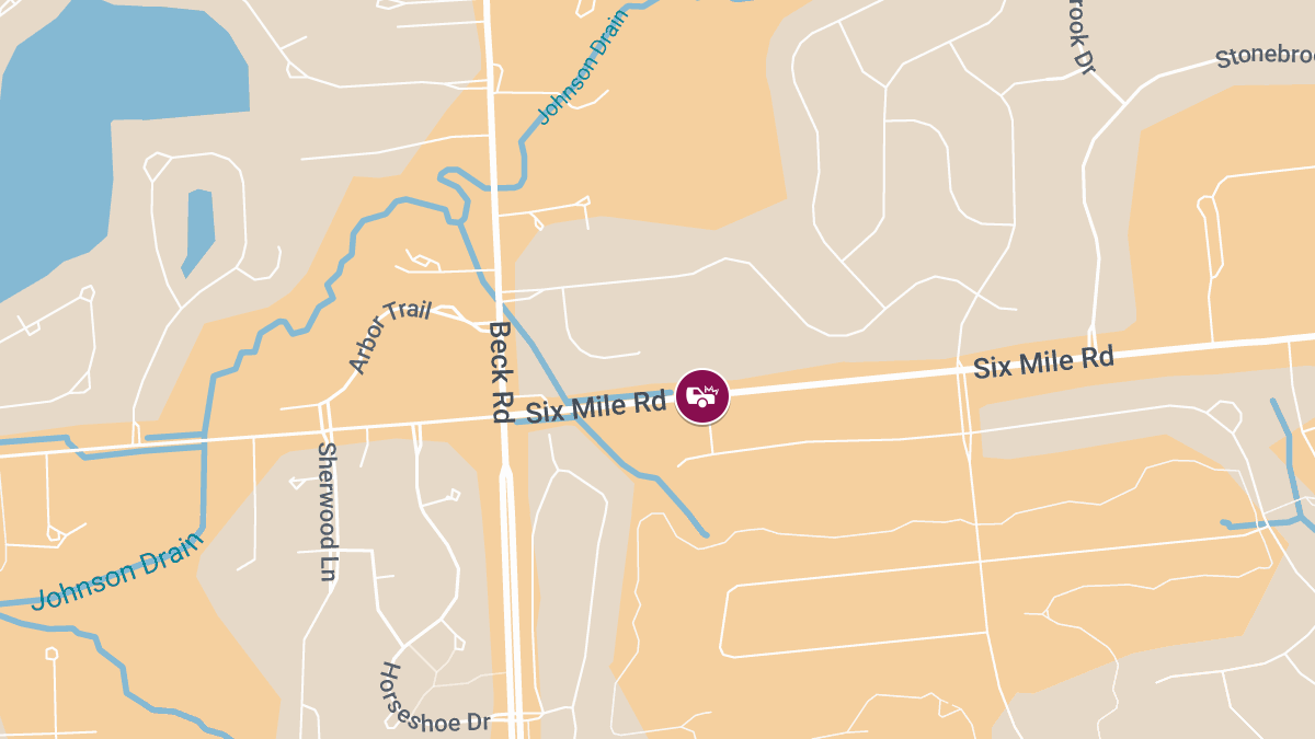 Multiple-Vehicle Crash with Injuries Near Six Mile Rd and Comet