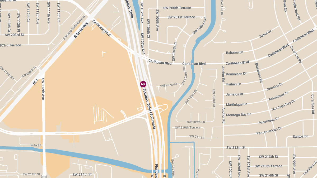 One Hospitalized After Car Crashes Into Canal Near Florida’s Turnpike