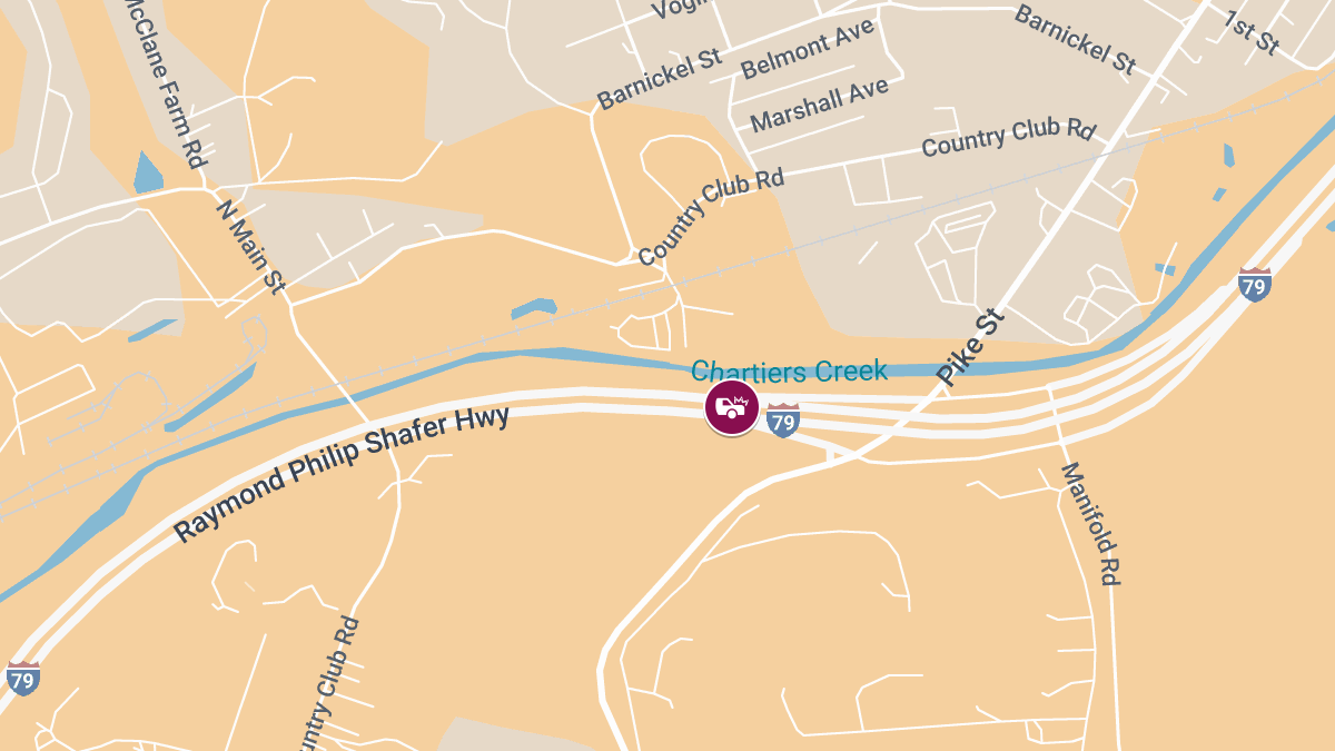 One Hurt in I-79 North Wreck Near Mile Marker 7