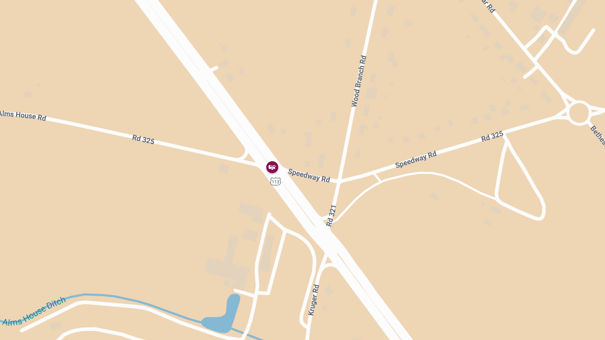 One Injured in Crash at Speedway Rd & Rt 113