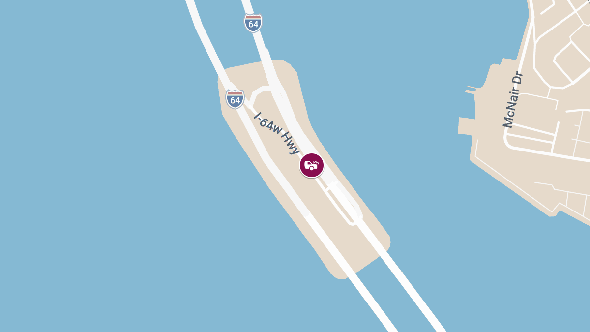 One Injured in Early Morning Tunnel Crash on I-64 Eastbound